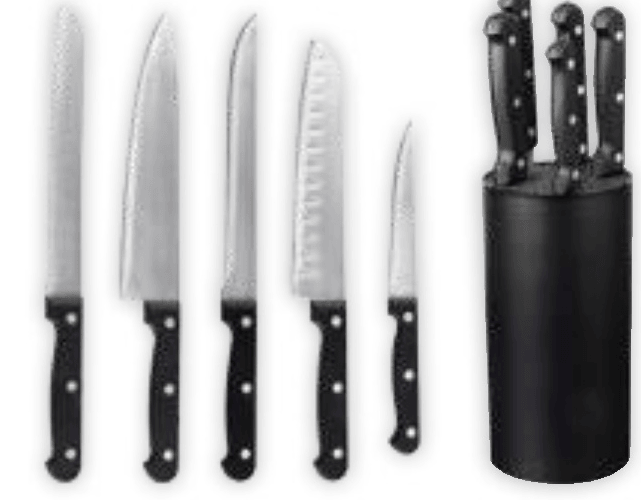 Gourmetmaxx Set nožev 6-delni