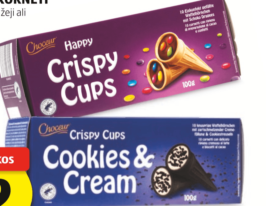 Choceur Hrustljavi Korneti 100 g