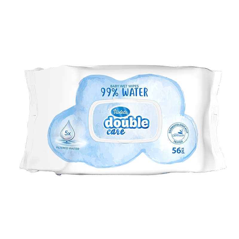 Otroški vlažilni ali vlažni robčki Violeta Violeta