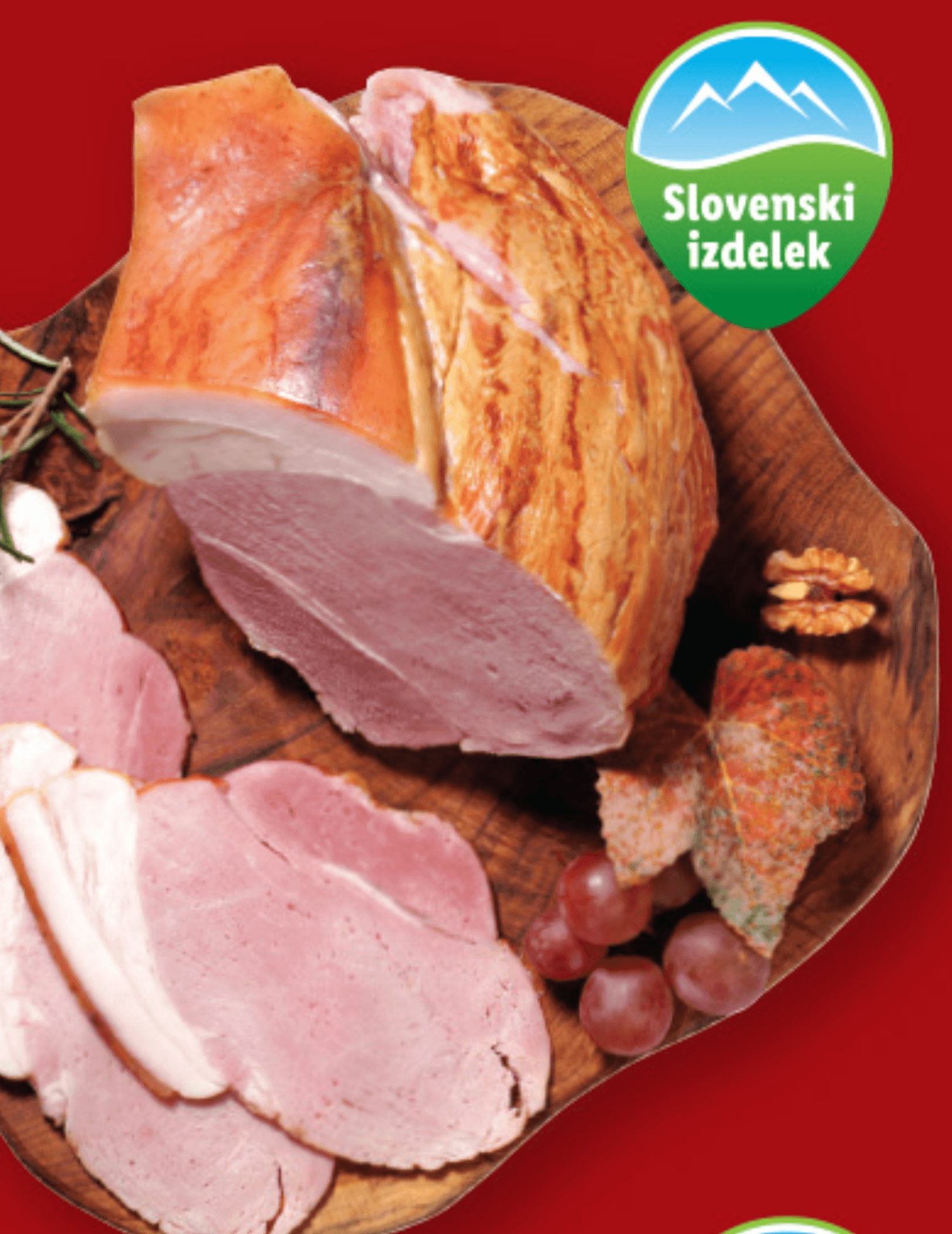 Z'dežele Prekajeno pleče s slanino pribl. 600 g