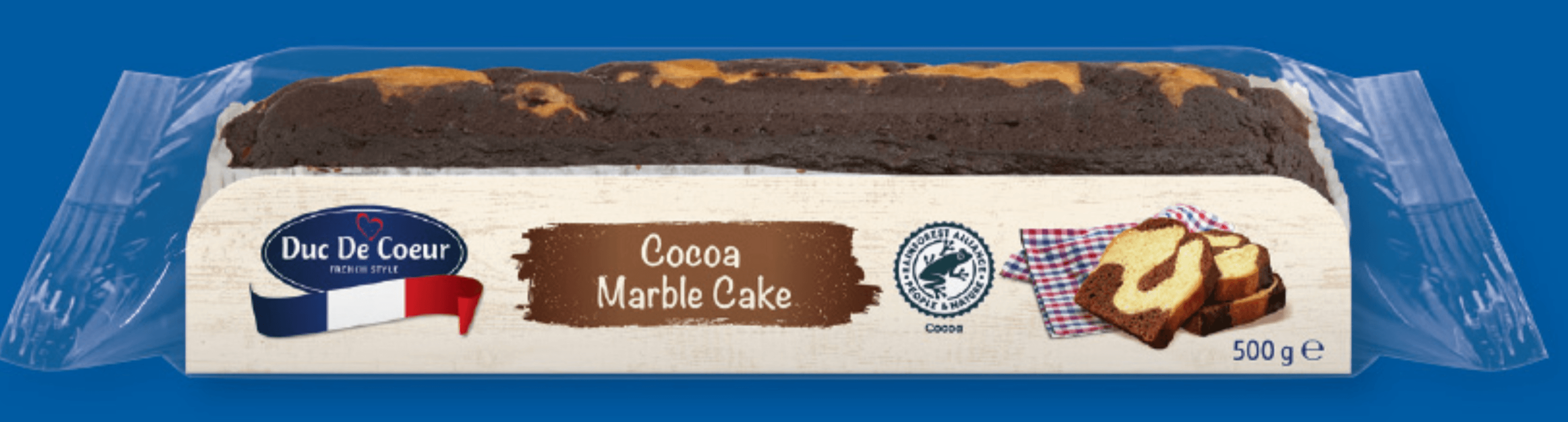 Duc De Coeur Marmorni kolač 500 g - Akcija v trgovini Lidl