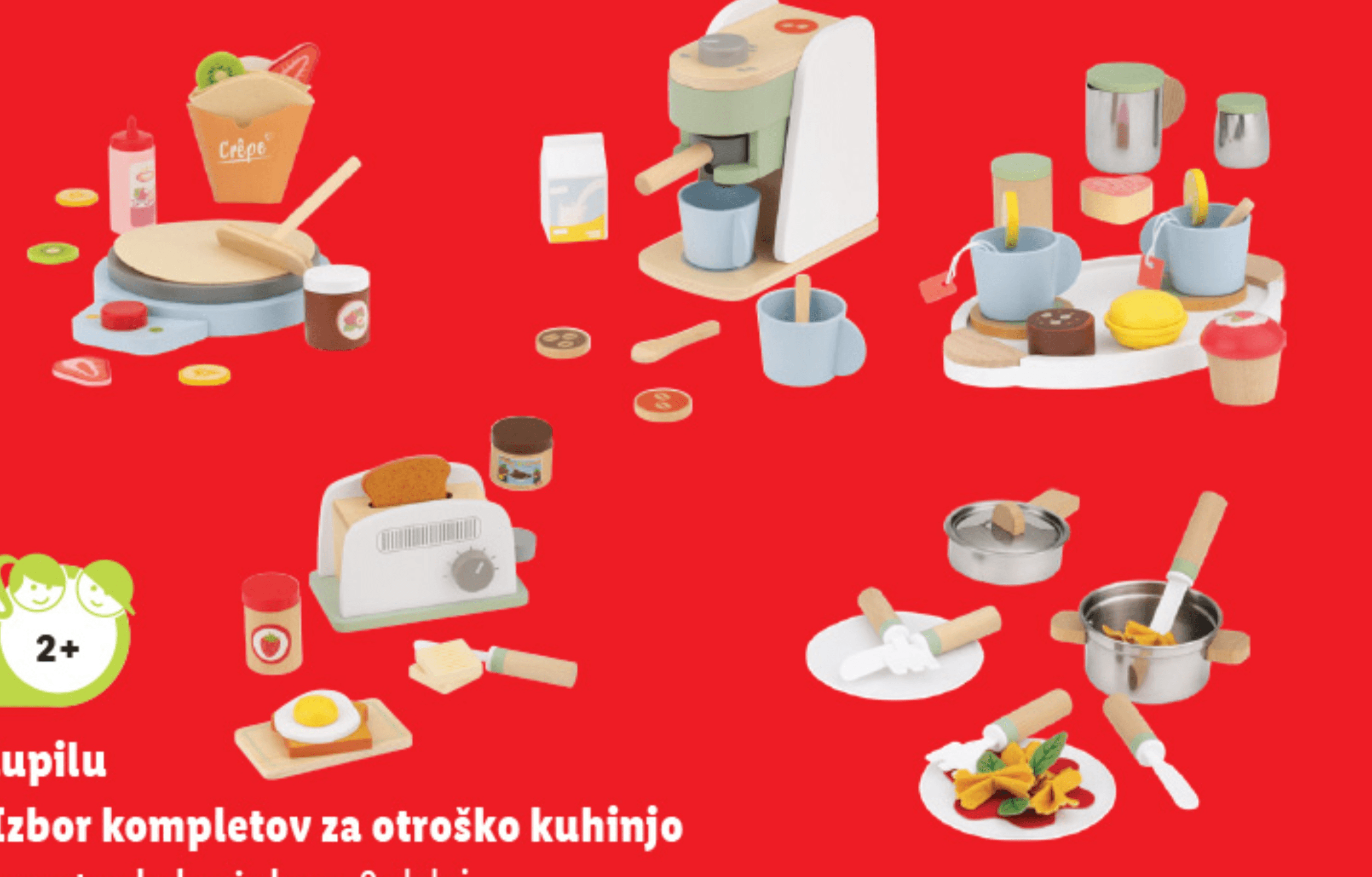 Lupilu Izbor kompletov za otroško kuhinjo