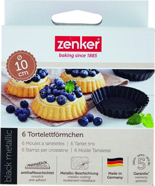 Modelčki za biskvitne tortice 10 cm, 6/1