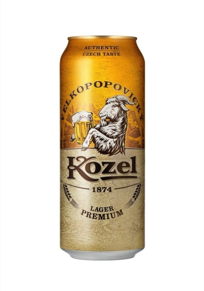 SVETLO ali TEMNO PIVO KOZEL 4x 0,5 l