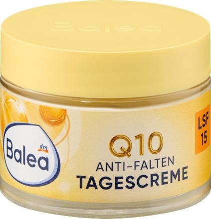 Balea Q10 krema za obraz proti gubam ZF 15 50 ml Balea