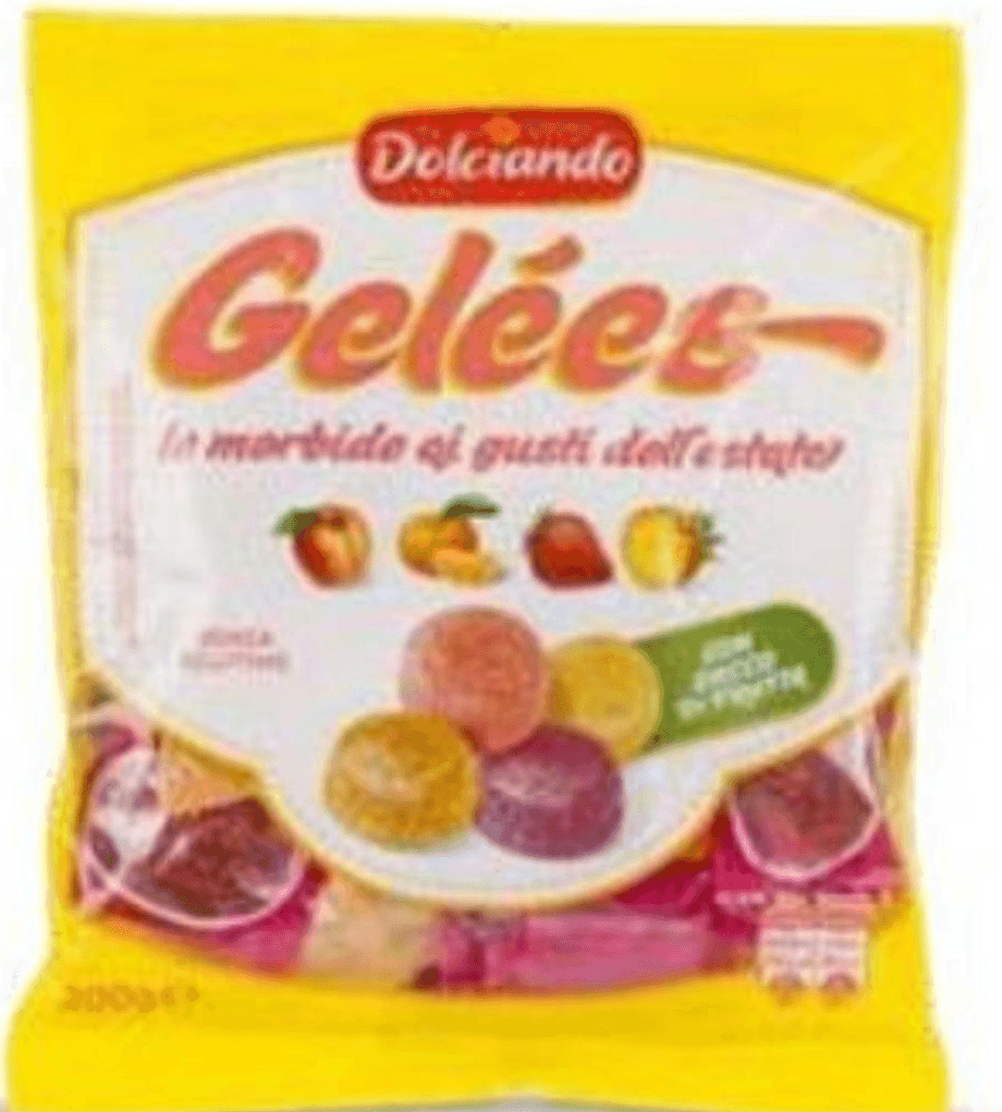 Dolciando Mehki sadni bonboni GelƩes 200 g - Akcija v trgovini Eurospin