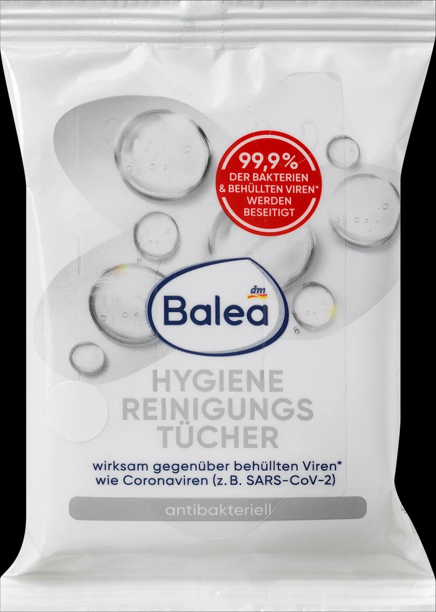 Balea higienski čistilni robčki 10 kosov - Akcija v trgovini Dm