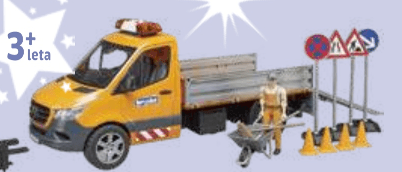 Bruder Tovornjak Mercedes Benz