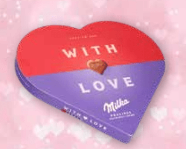 Bonboniera srce 165 g Milka - Akcija v trgovini Spar