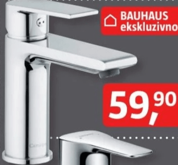 Armatura za umivalnik 'Flat'