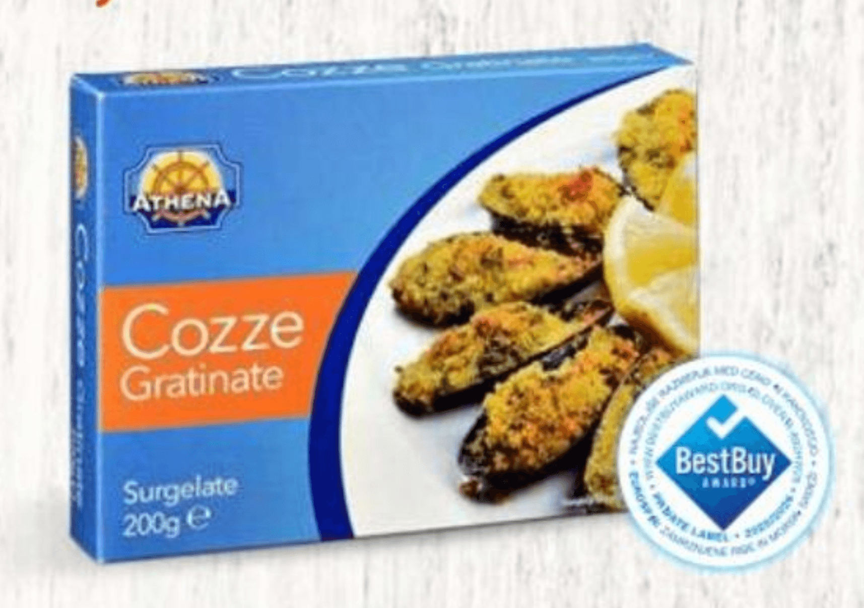 Athena Gratinirane klapavice 200 g