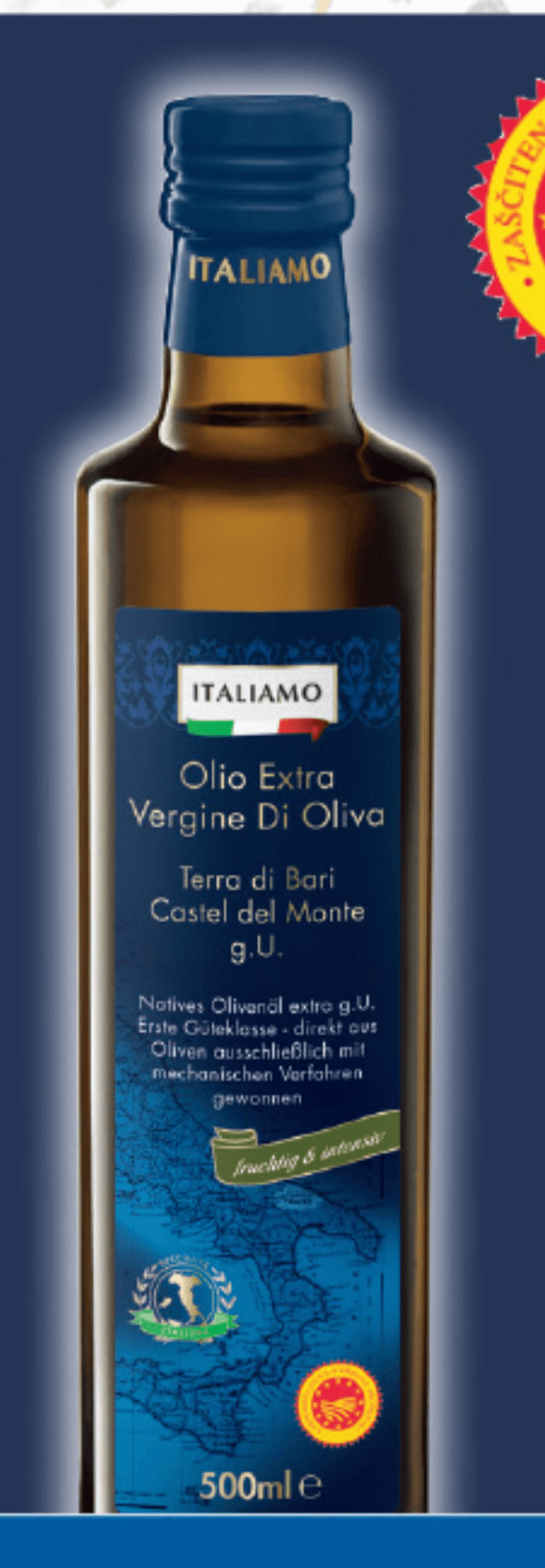 ITALIAMO Italijansko ekstra deviško oljčno olje 500 ml