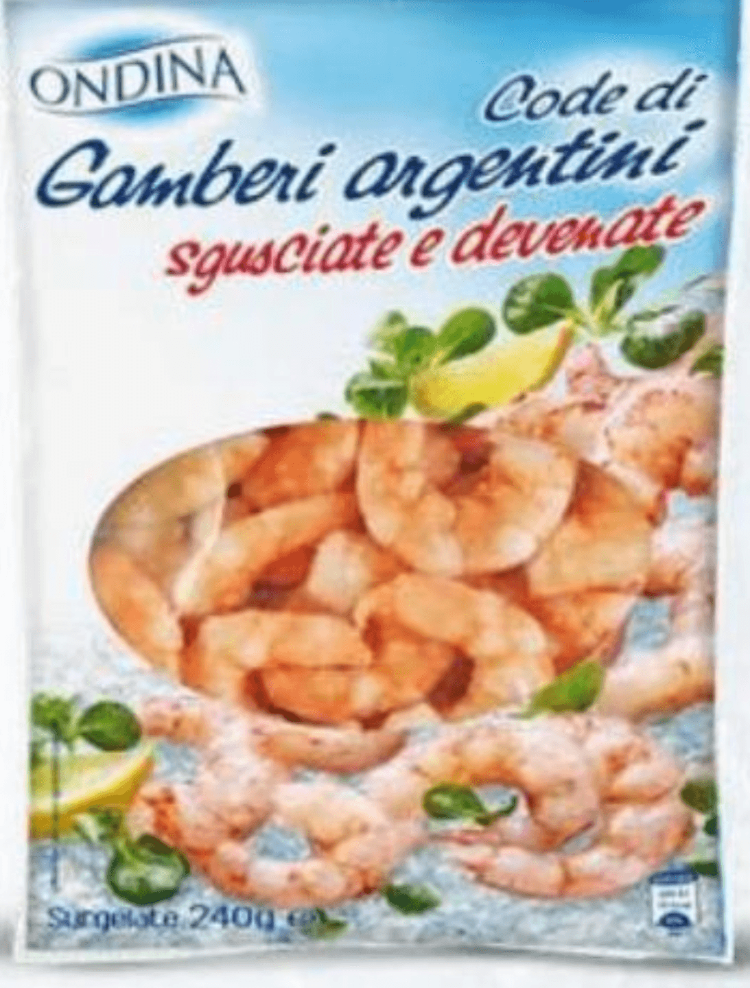 Repki Argentinskih Kozic, Očiščeni Ondina 240 g