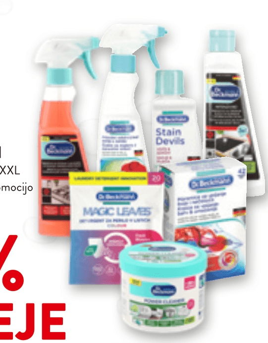 Dr.Beckmann izdelki - Akcija v trgovini Spar