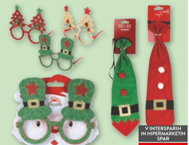 Novoletna očala in kravate