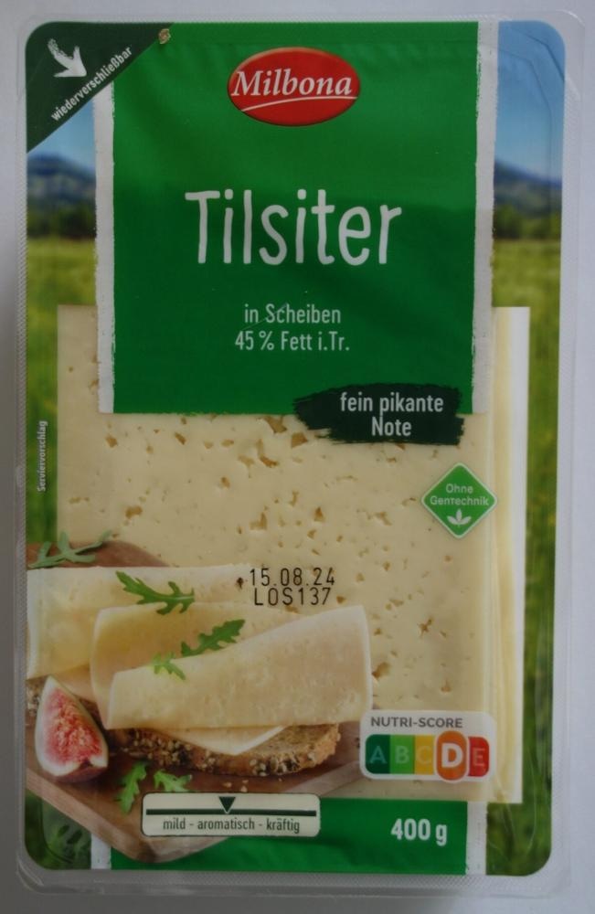 Milbona Sir tilsiter 400 g - Akcija v trgovini Lidl