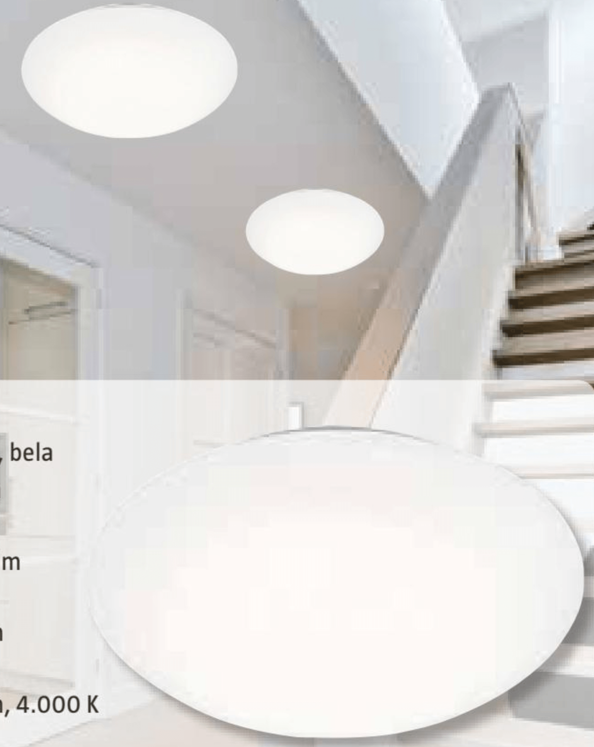 Stropna LED svetilka