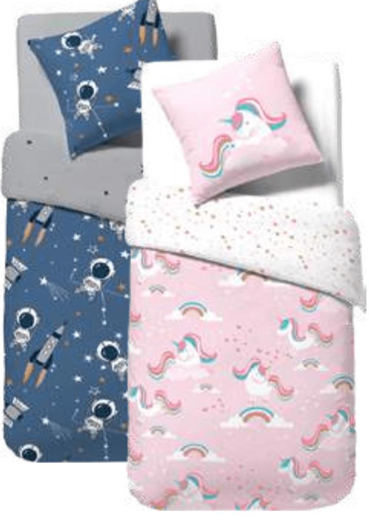 Posteljni komplet 140 x 200 + 63 x 63 cm