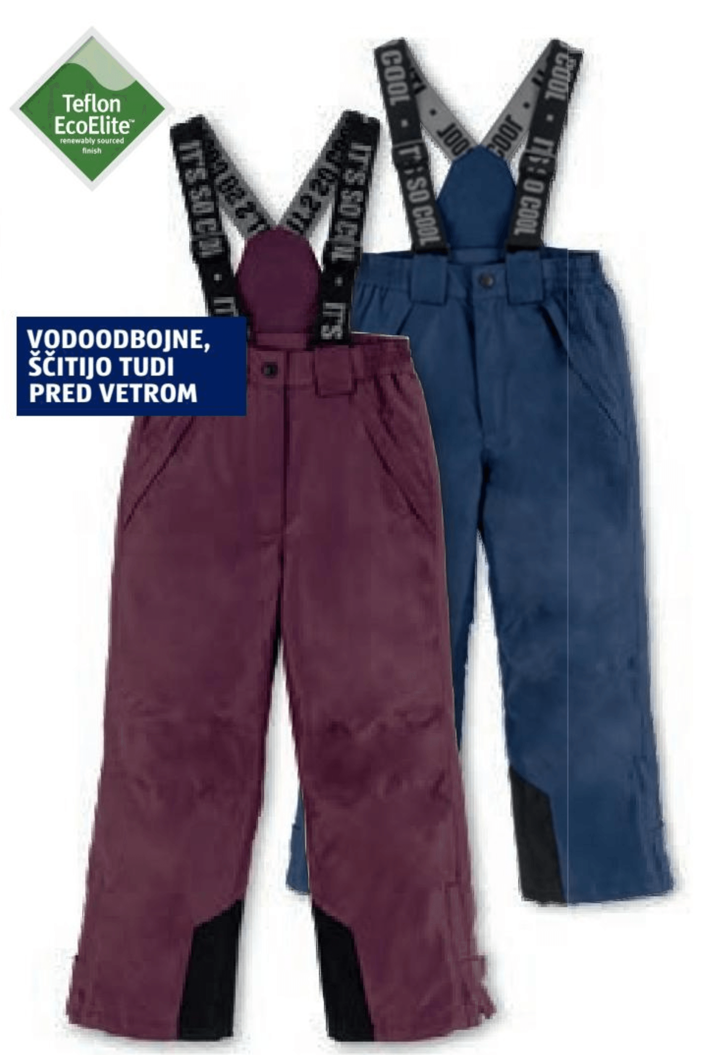 Crane Otroške smučarske hlače