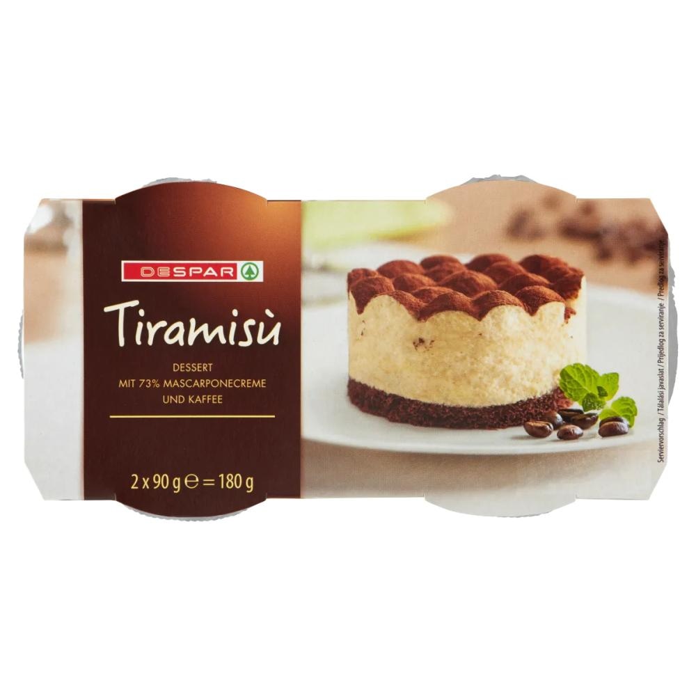 DESPAR Tiramisu 2 x 90 g