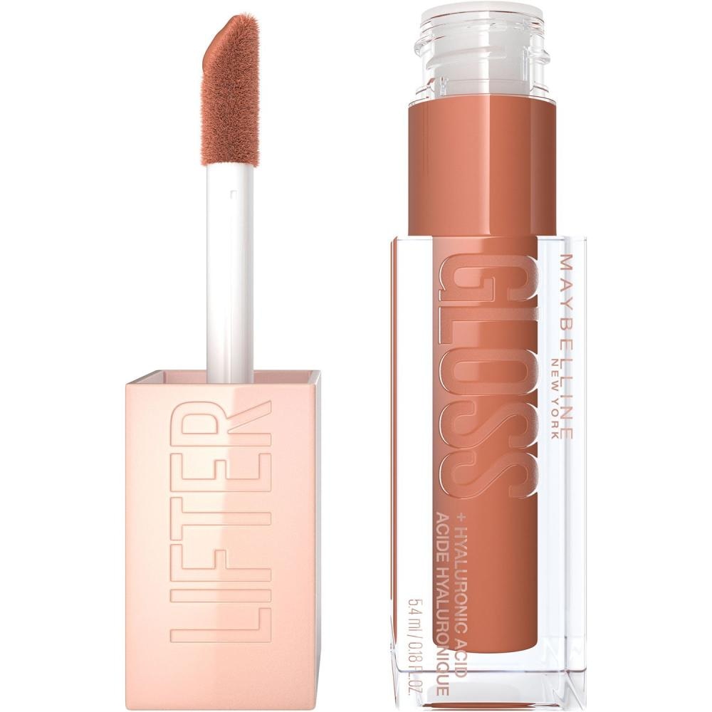 MAYBELLINE Lifter Gloss, Plump in Super Stay Skin Tint