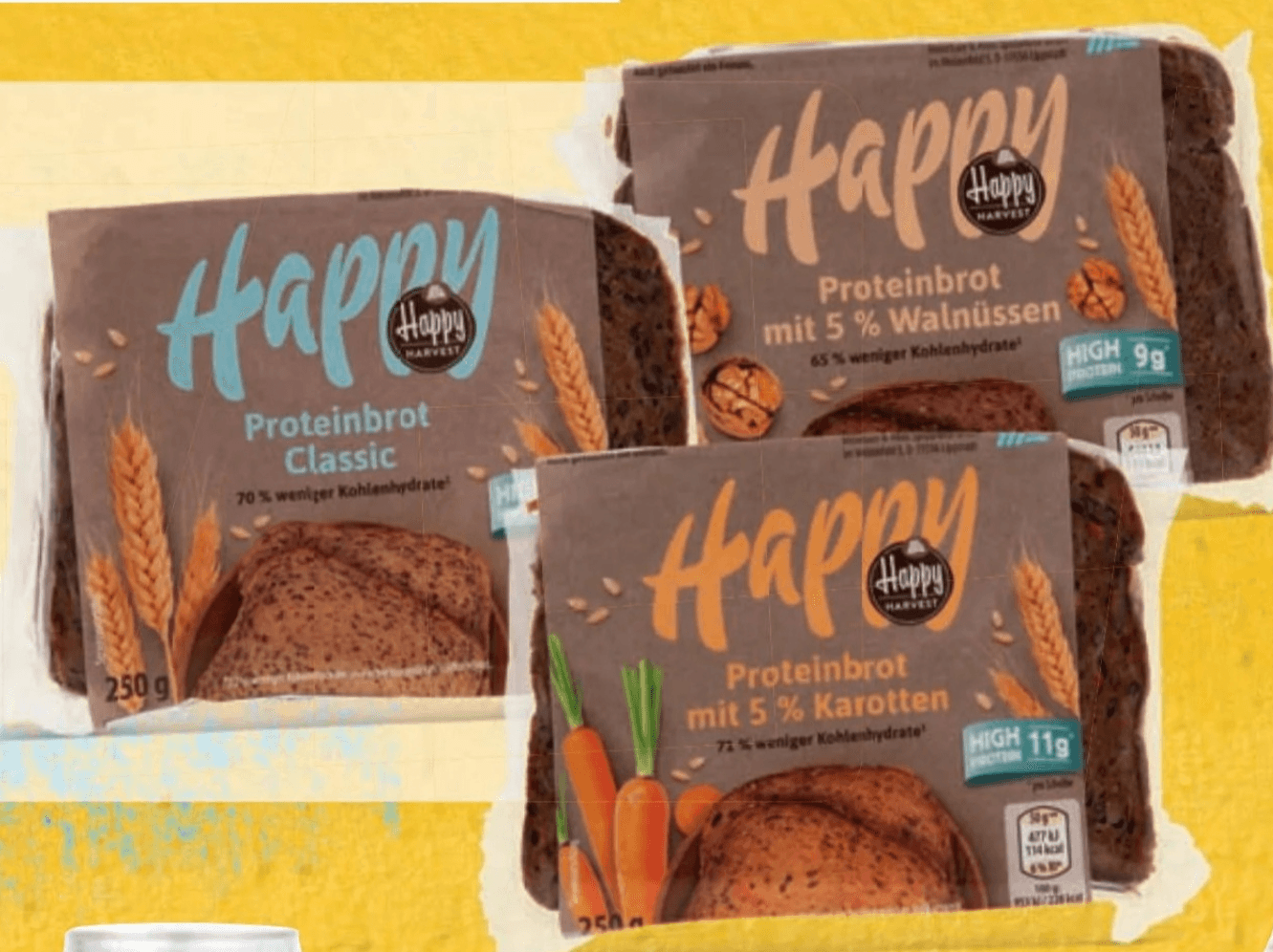 Happy Harvest Beljakovinski Kruh 250 g