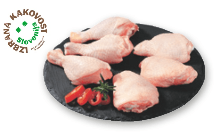 Slovenska piščančja stegna ali krače IK 1 kg