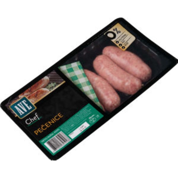 Domače pečenice Ave Chef 450 g - Akcija v trgovini Mercator