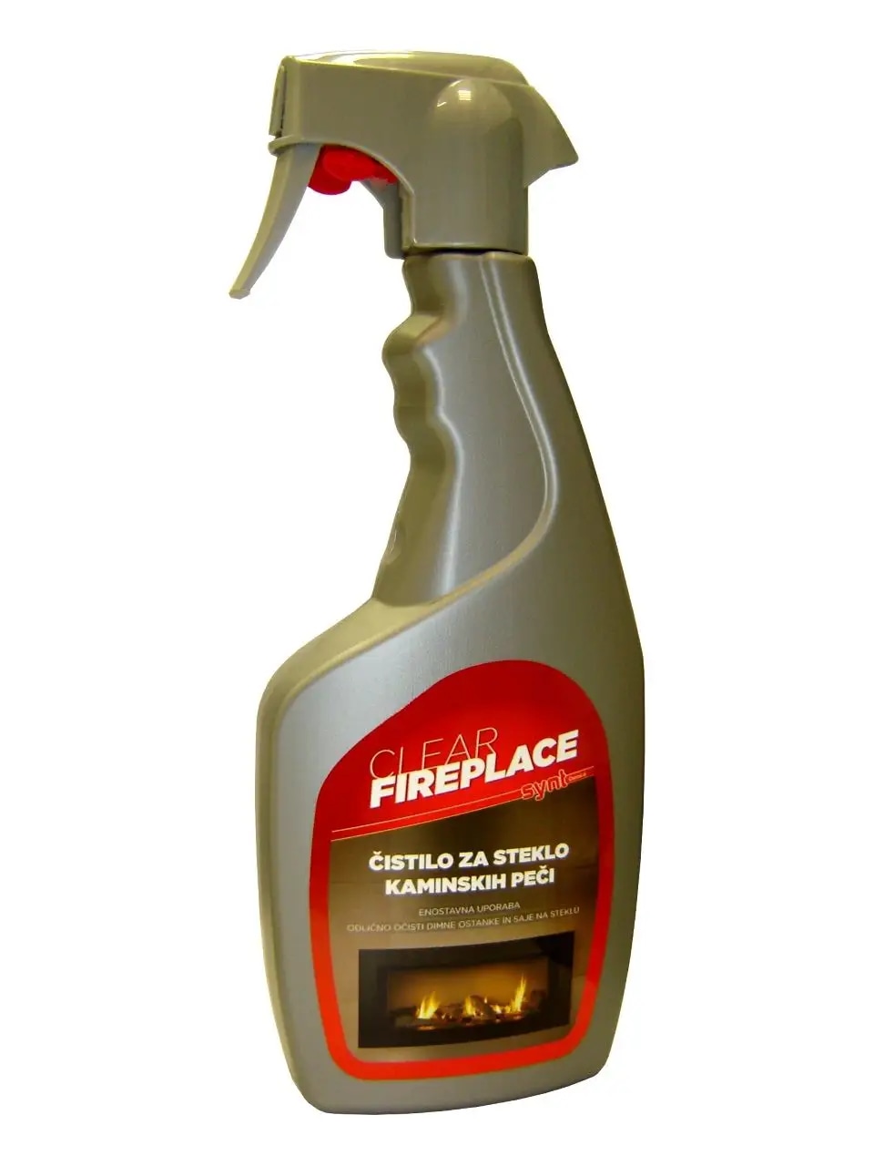 Čistilo za steklo v kaminskih pečeh 500 ml