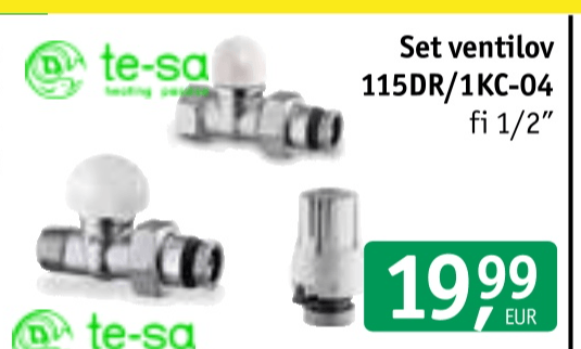 Set ventilov 115DR/1KC-04