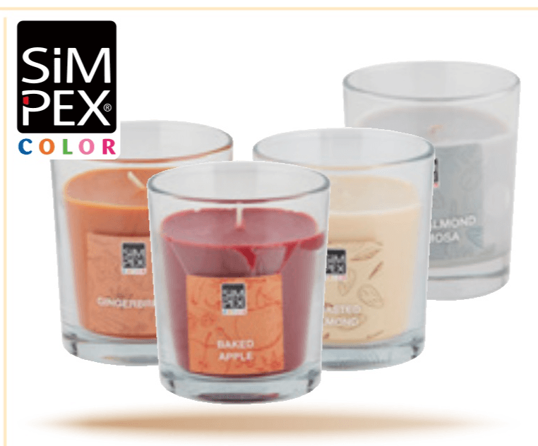 Dišeča svečka v kozarcu