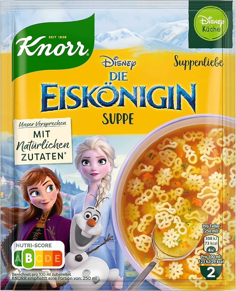 Knorr Disney Frozen Soup