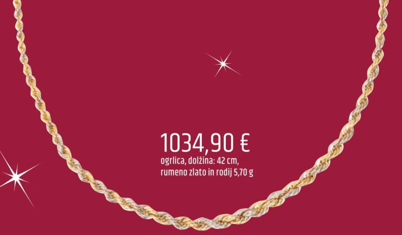 Ogrlica - Akcija v trgovini E.Leclerc