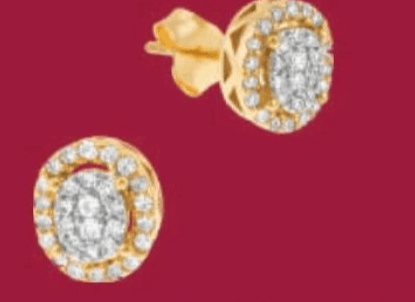 Uhani z diamanti - Akcija v trgovini E.Leclerc