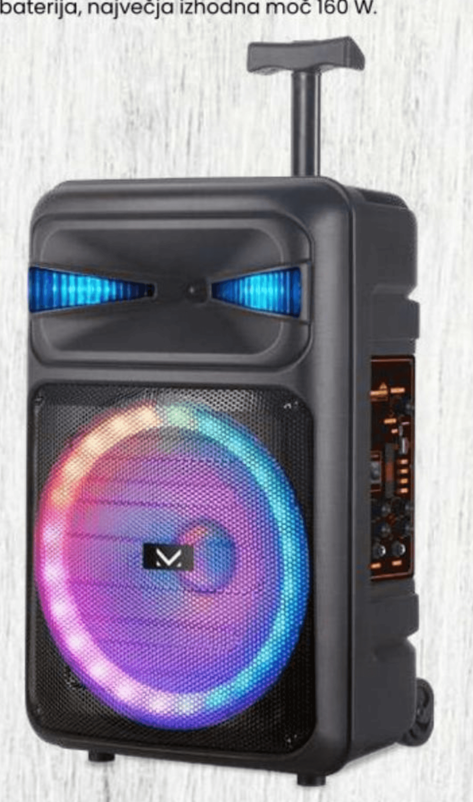 Prenosni zvočnik za zabave Fire T5 Majestic