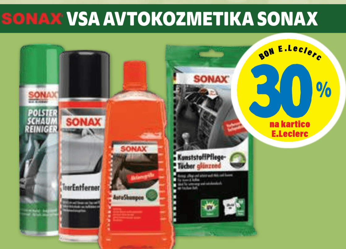 Sonax avtokozmetika