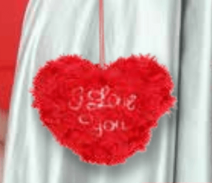 Plišasti srček 12 cm - Akcija v trgovini Spar