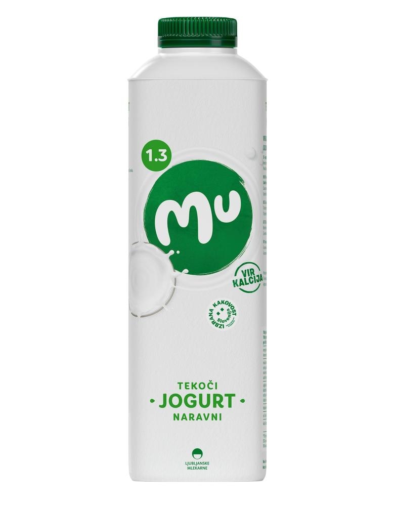 Navadni jogurti Mu Ljubljanskih mlekarn MU