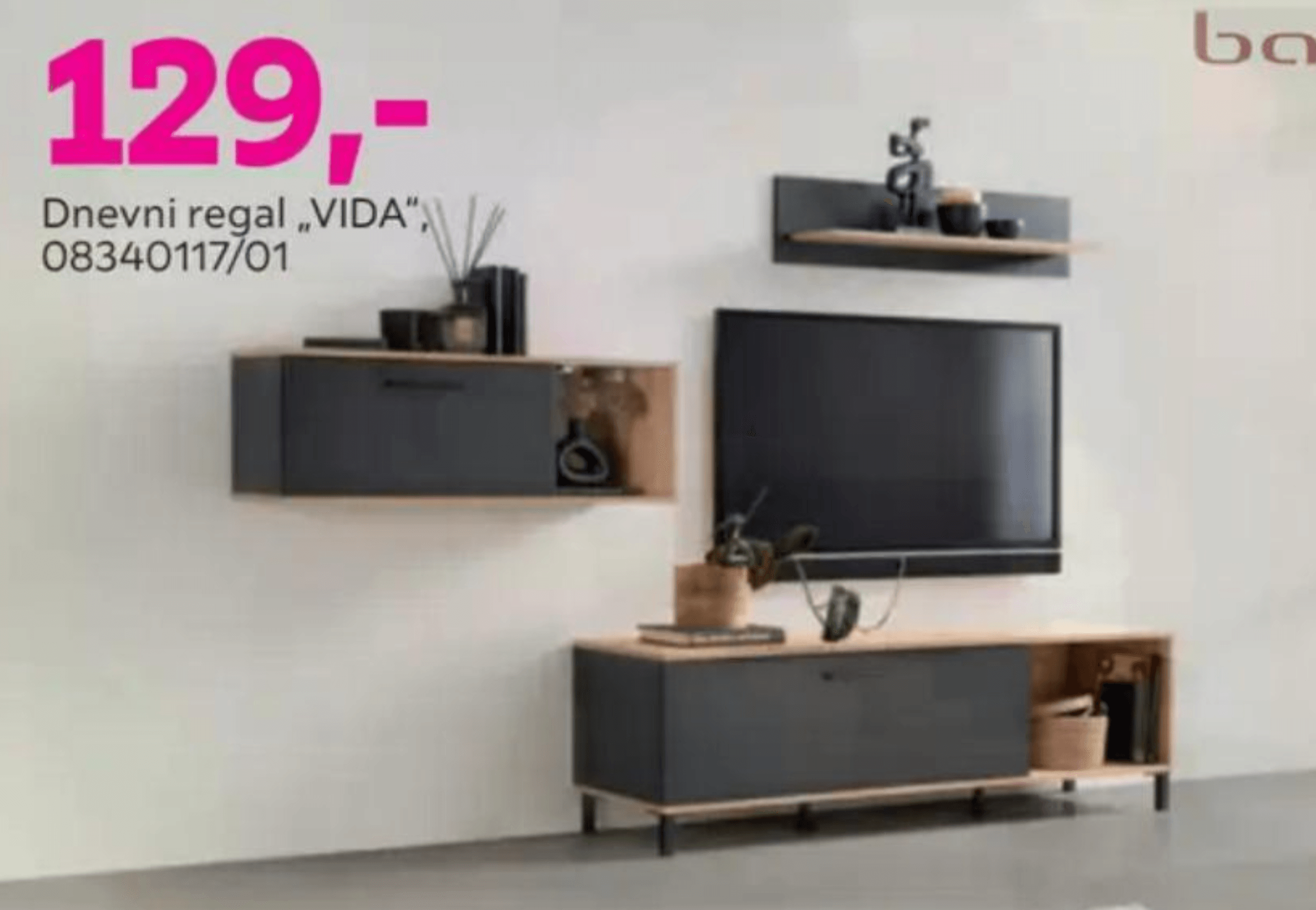 Dnevni regal „VIDA"