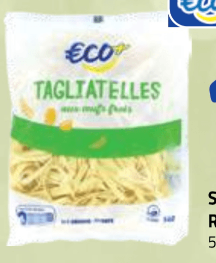 Sveži široki rezanci Eco 500 g