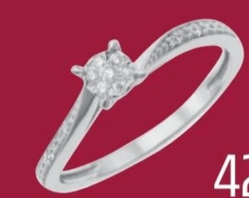 Prstan z diamanti - Akcija v trgovini E.Leclerc