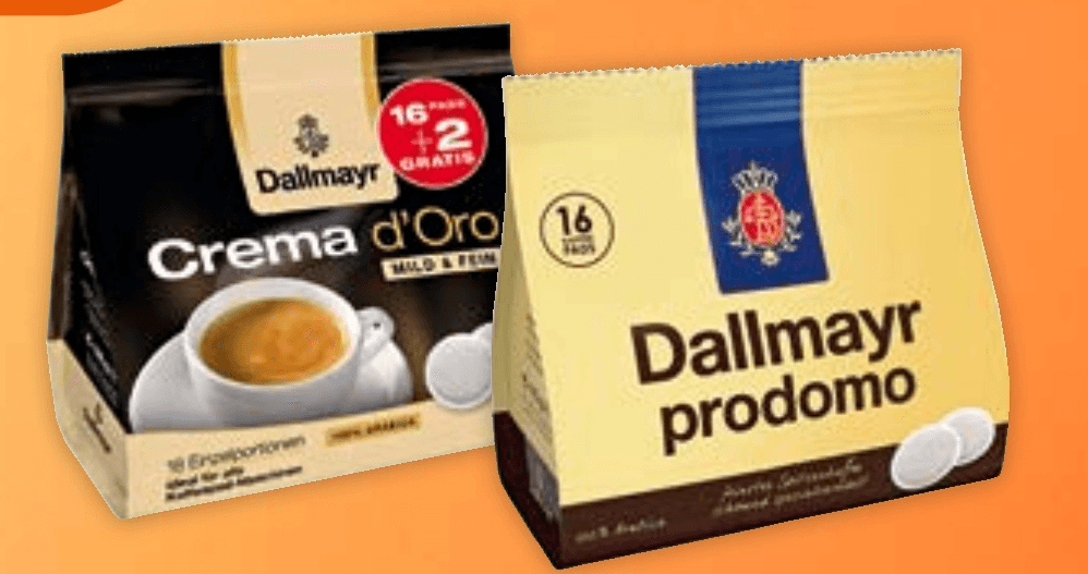 Dallmayr kavne blazinice 16 kosov, 112 g