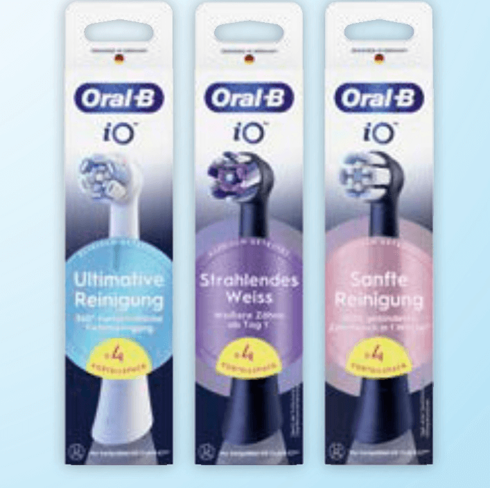 Oral-B iO nadomestni nastavki 4 kos