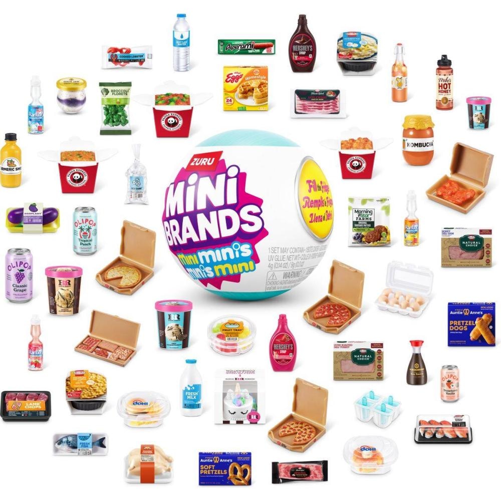 Kapsula Mini Brands Snacks, Fill the Fridge, Botanical Garden