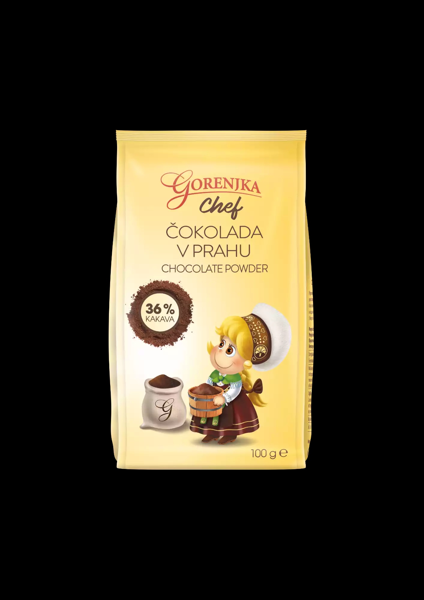 Čokolada v prahu Gorenjka Chef 100 g