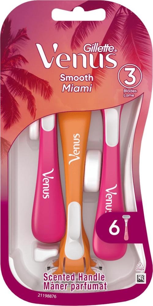 Brivniki Gillette in Venus 3 kom (Gillette Blue3), 6 kom (Venus)