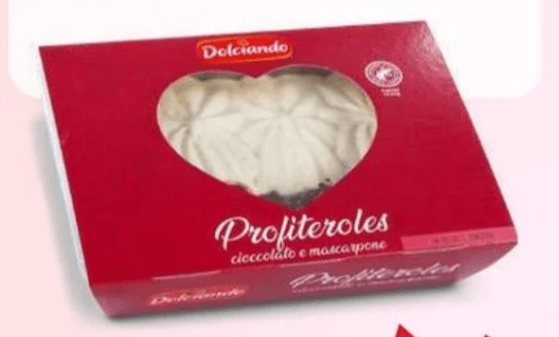 Profiteroli s Äokolado in maskarponejem 400 g - Akcija v trgovini Eurospin