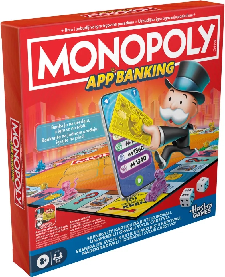 Monopoly Banka v Aplikaciji
