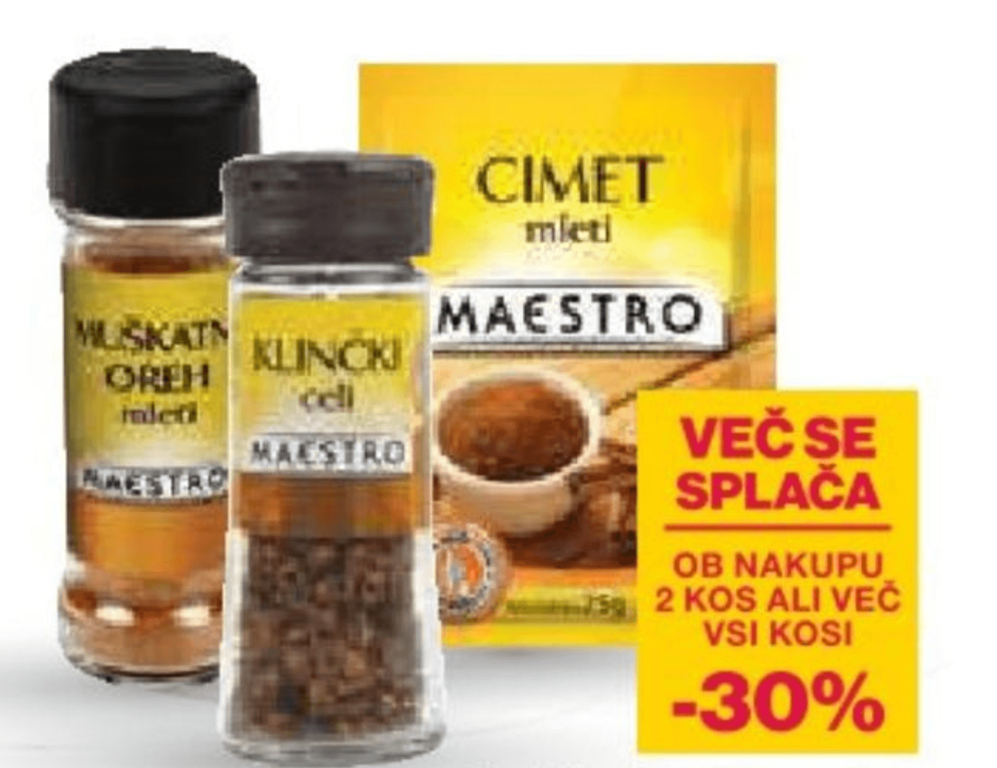 Začimbe Maestro 25 g, 30 g, 38 g