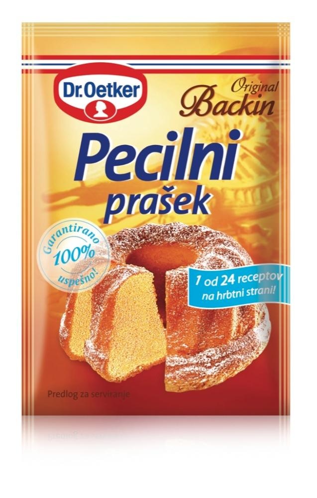 Pecilni prašek Dr.Oetker 6 x 12 g ali 6 x 8 g